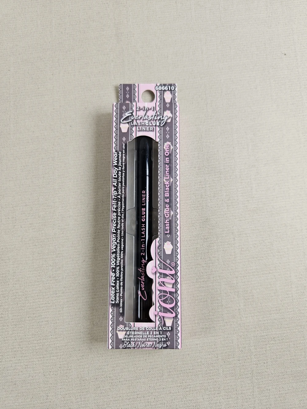 Lash Glue & Black Eyeliner 2-in-1 (Black)